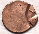 Off Center Mint Error Lincoln Cent