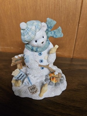 Cherished Teddies Snowbear Dana #112388 ''Life is So Much S'More With You''