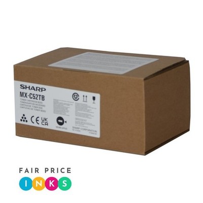 Genuine Sharp MX-C52TB (MXC52TB) Black Toner Cartridge