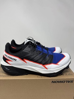 Salomon Thundercross Trail Running Sneaker Black White Men s Size 11