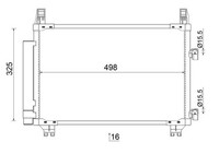 Mahle Ac 793 000S Kondensator, Klimaanlage FüR Daihatsu Toyota