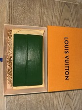 Louis Vuitton Epi Trifold Long Wallet Borneo Green-Full Inclusion Box/Dustbag