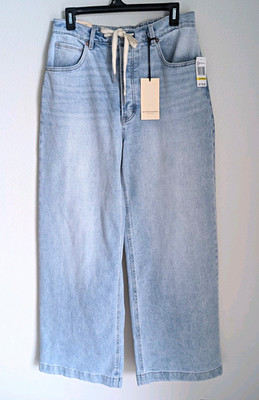 Scotch & Soda The Wave Highest Rise Wide Leg Drawstring Jeans NWT M Naples