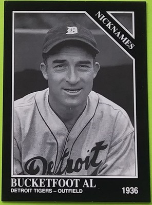 1992 Sporting News #554 BUCKETFOOT AL Baseball Card (Detroit Tigers)