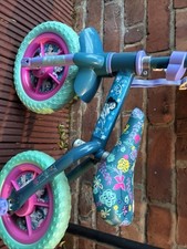 kids encanto balance bike converts to pedal bike - really cute ages 2-5