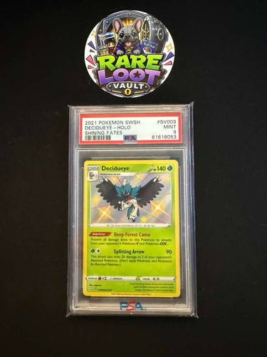 Decidueye graded PSA 9 for sale on eBay