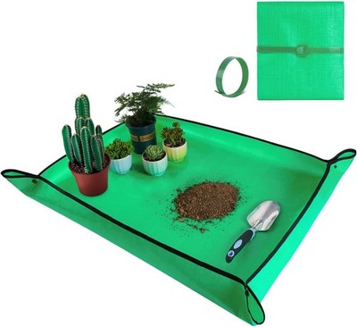Large Repotting Mat 39.5''x31.5'' - Thick Plant Transplanting & Mess Control Mat