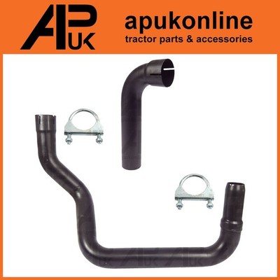 Auspuff unten & Ecke Stapel Pfosten Rohr Kit für John Deere 6400 6410 Traktor