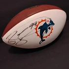 Authentic Jason Taylor Signed Autographed Miami Dolphins NFL Football
