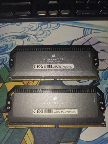 CORSAIR DOMINATOR PLATINUM DDR5 RAM 32GB (2x16GB) 5600MHz CL40 Intel XMP - Afbeelding 2 van 2