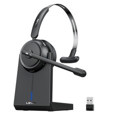 Wireless Headset 5.2, Wireless Headset with Mic for Work with Noise Cancellin...