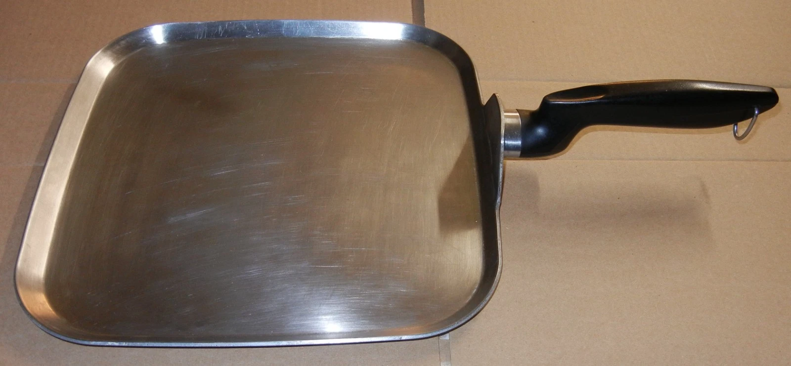 Vintage Stainless Steel Square Flat 11 Inch X 11 Inch Griddle - Made In USA
Opens in a new window or