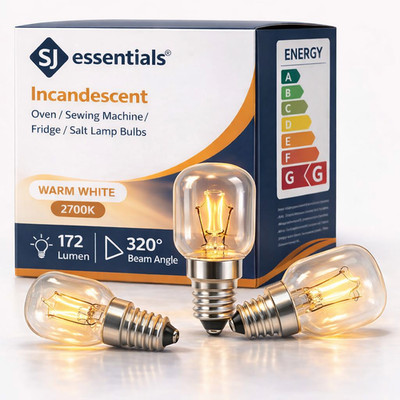 E14 Schraube Salzlampe Birnen 5er Pack 230V Scentsy Wärmer Birne klein Edison Schraube