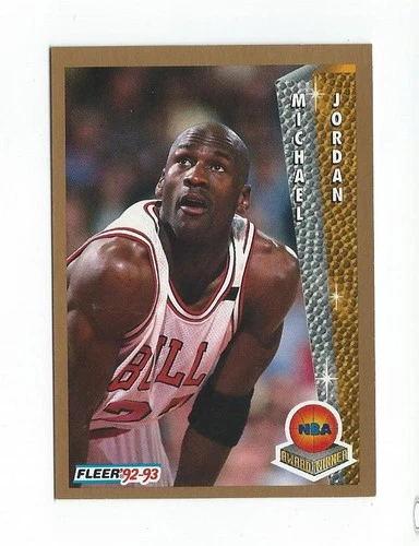 1992-93 Fleer #246 Michael Jordan MVP Bulls