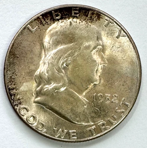 1952-S Franklin Half Dollar, Uncertified, NR