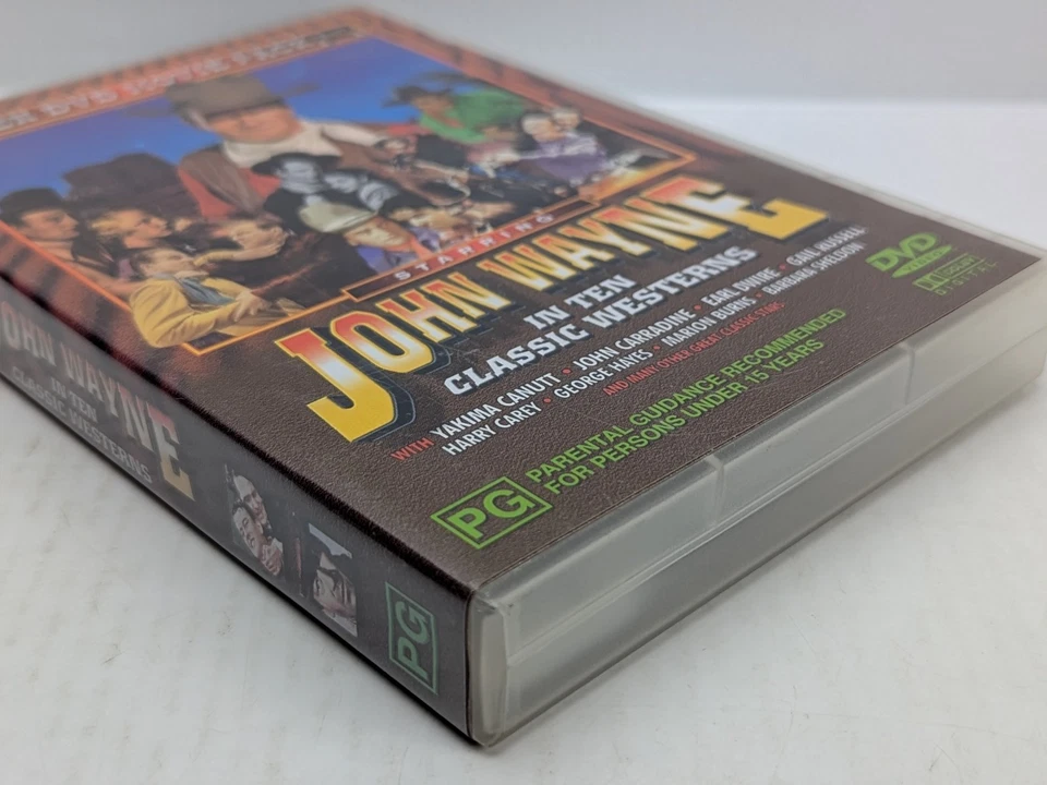 John Wayne In Ten Classic Westerns DVD Reg 4 PAL - Image 4 of 4
