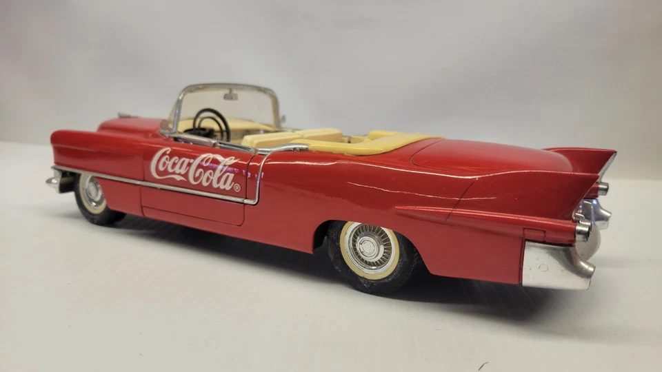 Solido Coca-Cola Die Cast Cadillac Eldorado #9507 1:18 scale - 1990 - France - Image 4 of 4