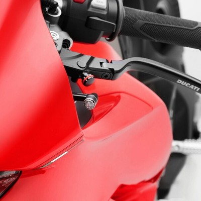 2025 1100 Panigale V4 Ducati RIZOMA TURN SIGNAL LIGHT UNIT W/MOUNT FRONT BLACK P