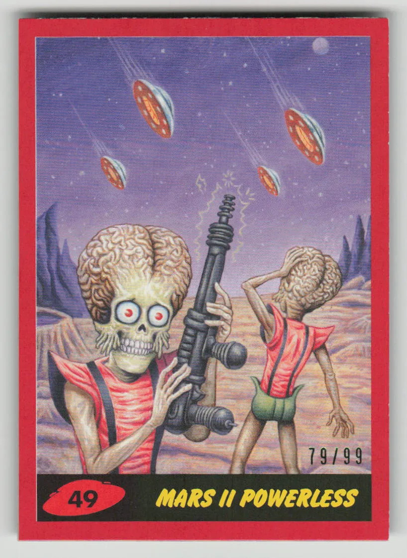 2017 Topps Mars Attacks: The Revenge 79/99 #49