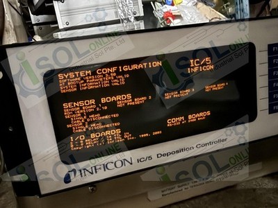 Inficon IC/5 Deposition Controller Ver. 3.50 Sens Board Installed Rom Ver. 2.10