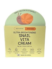 SNAIL VITA Cream, Korean Skincare, Revitalizing Moisturizing Cream, 3.38 fl.o...