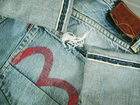 HOT VTG JAPANESE Men's EVISU NO:2 RELAXED LOOSE SELVEDGE Jeans 36x30 (Fit 32x30)