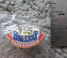 NEW VTG METAL 1" PIN EMBLEM LAPEB VEST BIG EAST BASKETBALL CONFERENCE NCAA