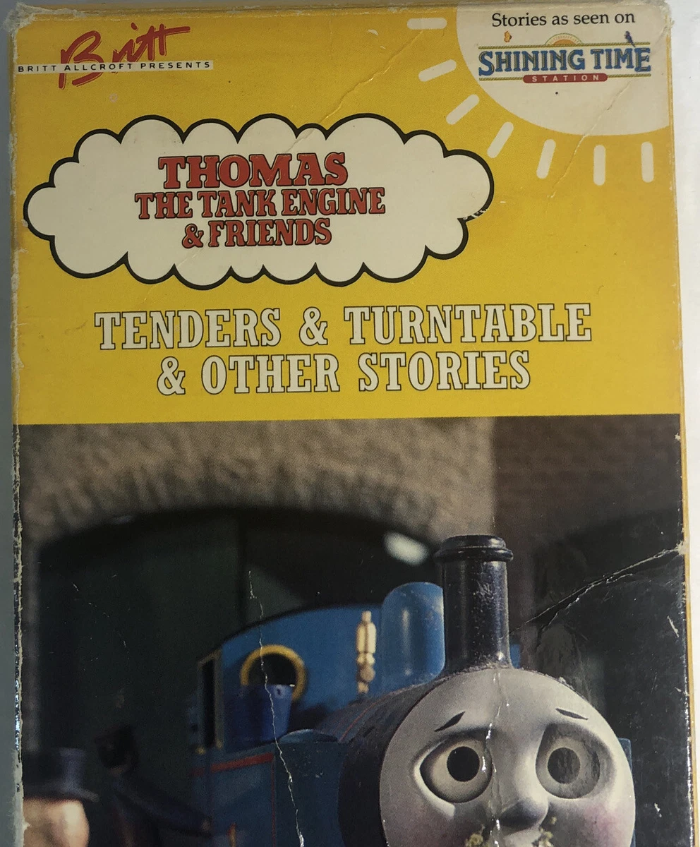 Thomas The Tank Engine & Friends Tenders & Turntables VHS tape. 1985