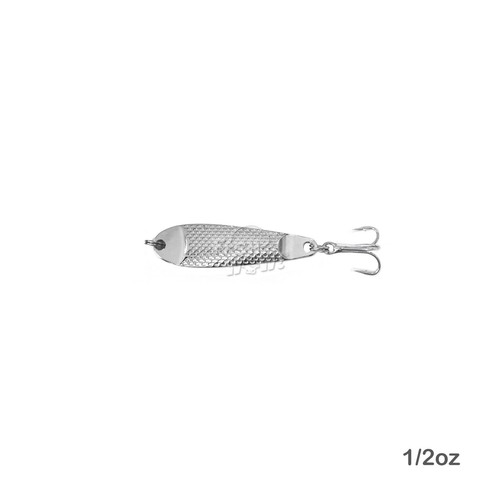 Pescado ¡WOW! 5 piezas plantillas de fundición 1/2 oz cucharas martilladas plateadas 0,5 oz NUEVAS - Imagen 3 de 8