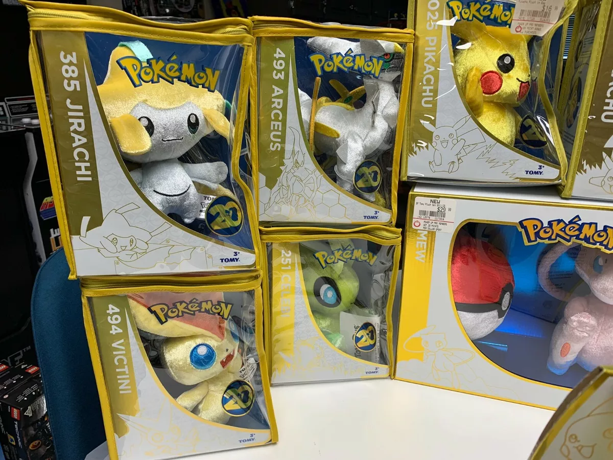 POKEMON - PELUCHE MEW 20 ANS