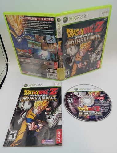 Dragon Ball Z Burst Limit for Xbox 360 - CIB - Tested - Foto 1 di 3