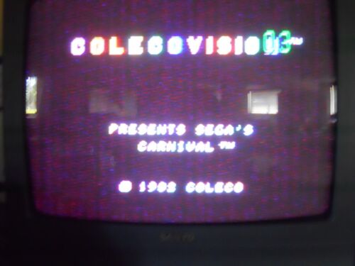 Carnival (ColecoVision, 1982) Game Cartridge with Manual - Tested/Working - Picture 2 of 7