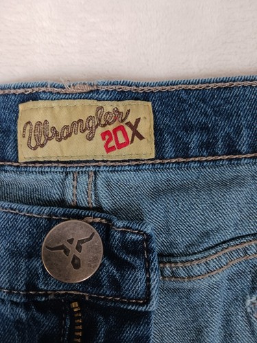 Jeans Wrangler Para Hombres 38x32 (38x30) 20X Estilo 42 Bota De Colección Western Rodeo Denim - Imagen 11 de 12