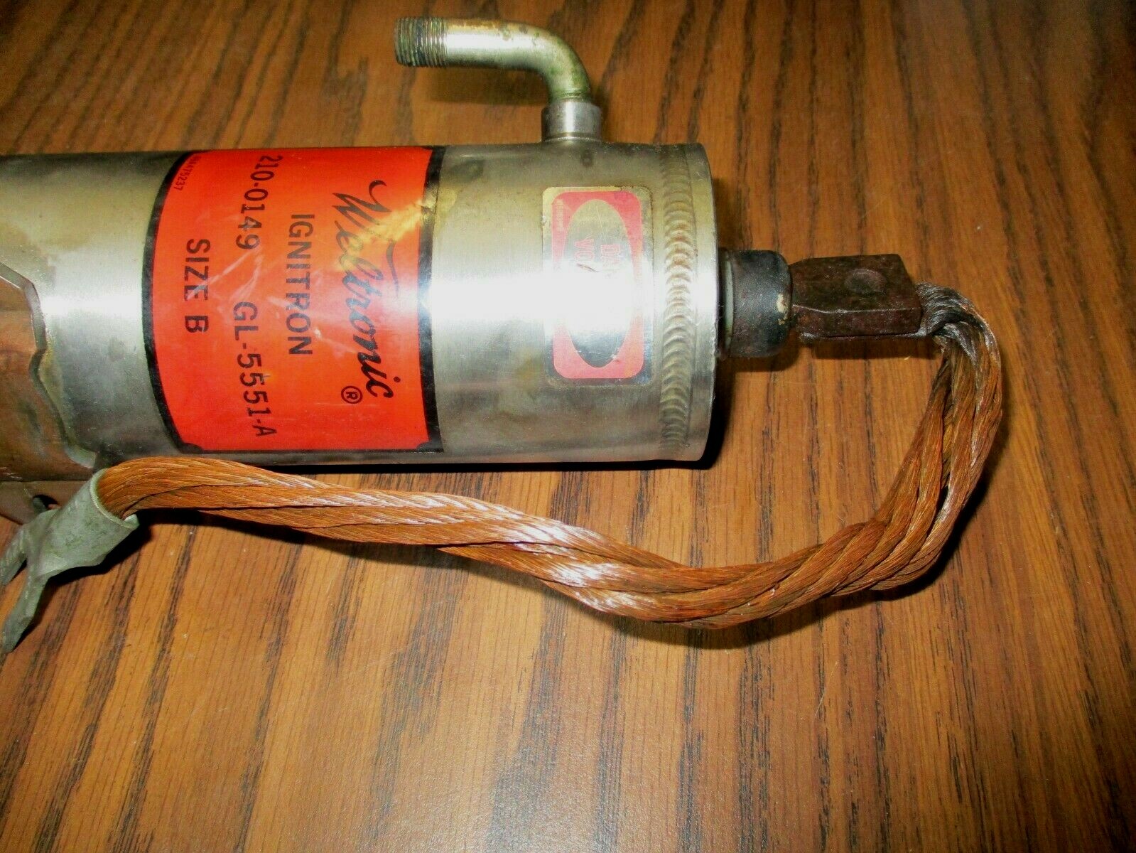 WELTRONIC IGNITRON TUBE 2100149 GL5551A Size B USED eBay