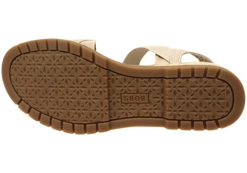 BOBS SKECHERS DESERT CHILL OFF WHITE SANDALS JUTE WEDGE 7.5 37.5 M COMFORT NEW - Picture 5 of 11