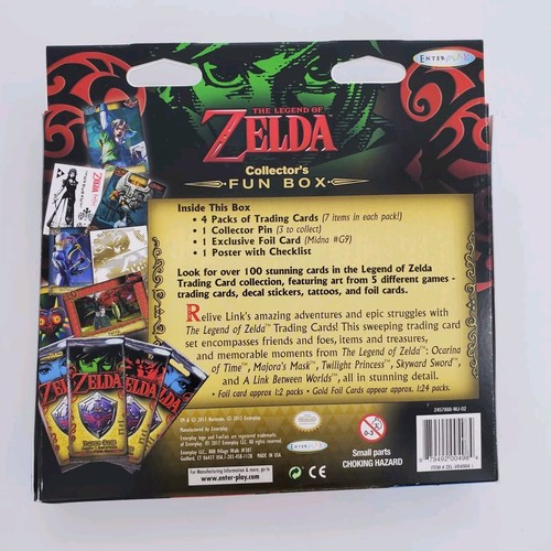 Prendedor exclusivo de cartas coleccionables The Legend of Zelda Divertida caja Enterplay - Imagen 11 de 14