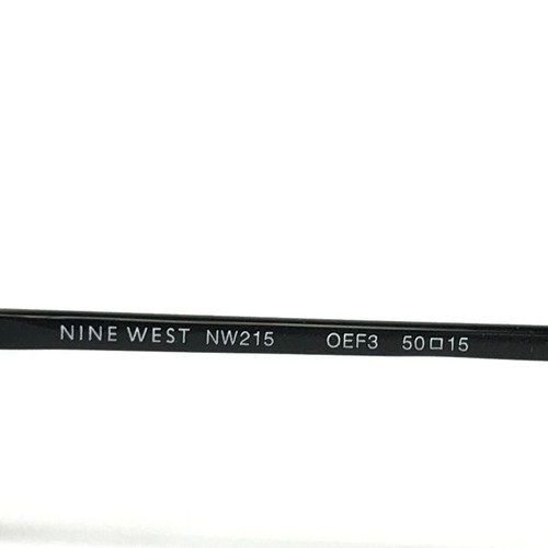 Nine West NW215 OEF3 Eyeglasses Frames Black Grey Round Full Rim 50-15-135 - Picture 11 of 11