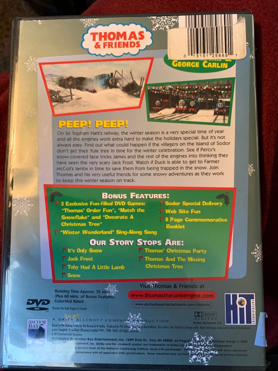 Thomas & Friends (DVD) Thomas' Snowy Surprise & other