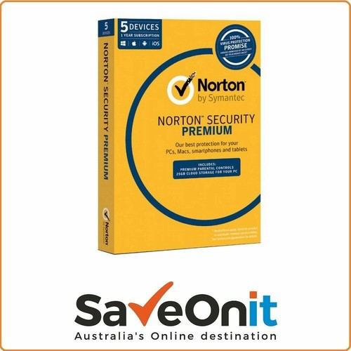 Norton 360 Standard Internet Security PREMIUM 1 2 3 5 Devices Window MAC 2024 - Picture 1 of 5