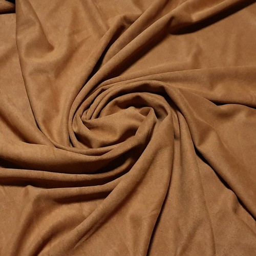HEAVY 4-WAY STRETCH SOFT POLYESTER FAUX SUEDE FABRIC UPHOLSTERY CRAFT JACKET 58" - Picture 4 of 256