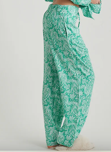 New Papinelle Sophia Pajamas pants Only Paisley Size Small S