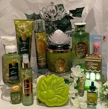 WOW! 14Pc COMPLETE SET Bath & Body Works DISNEY Princess TIANA Every Piece RARE