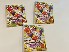 Wario Land: Shake It! (Nintendo Wii 2008) LOT OF 3 COVER ART ONLY DISPLAY