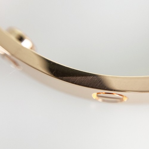 CARTIER Love Rose gold Bracelet - Picture 10 of 14