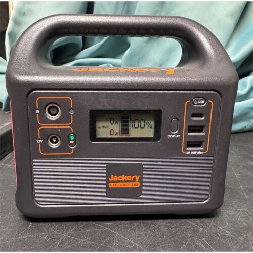 Jackery Explorer 160 Portable Power Station USB 12V for High Drain Devices