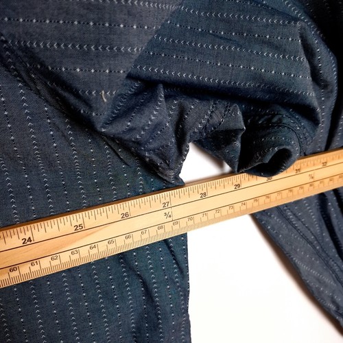 CAMEL ACTIVE Men's Shirt Size XXL (2XL) Regular Fit Blue Cotton Geometric Spread - Picture 6 of 9