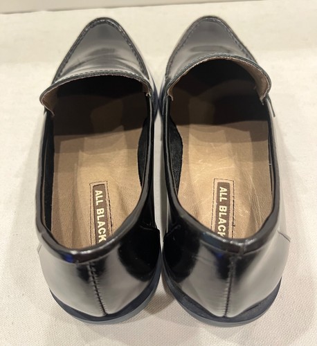 [Neu+Mängel], All Black, Loaferman, Damen Halbschuh, Farbe: Schwarz, Größe: 8,5, Karton - Bild 3 von 9