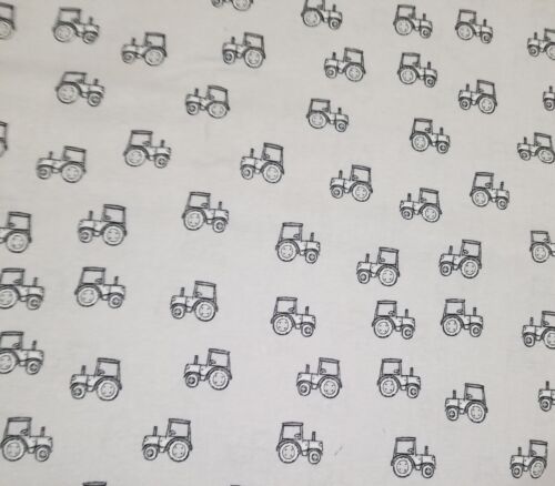 Fabric Editions Farm Friends Cotton Fabric 5 Yards Nursery Baby Cow Horse Pig - Picture 5 of 5