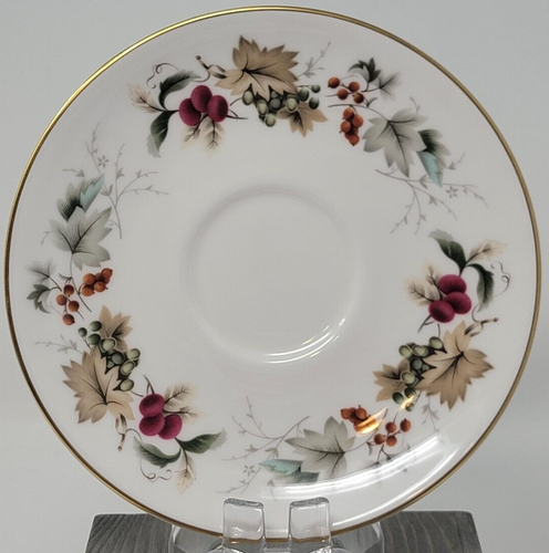 Vintage Royal Doulton Floral Ardon Gold Tone Trim Tea Cup & Saucer - Picture 2 of 9