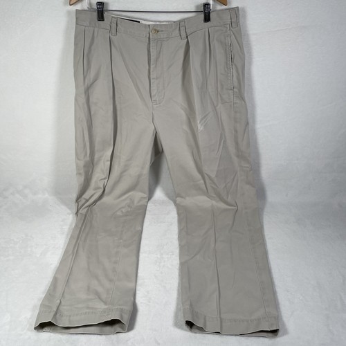Polo Ralph Lauren Hose Herren 36 x 31 hellbraun khaki beige Plissee Vintage elegant Andrew - Bild 2 von 10